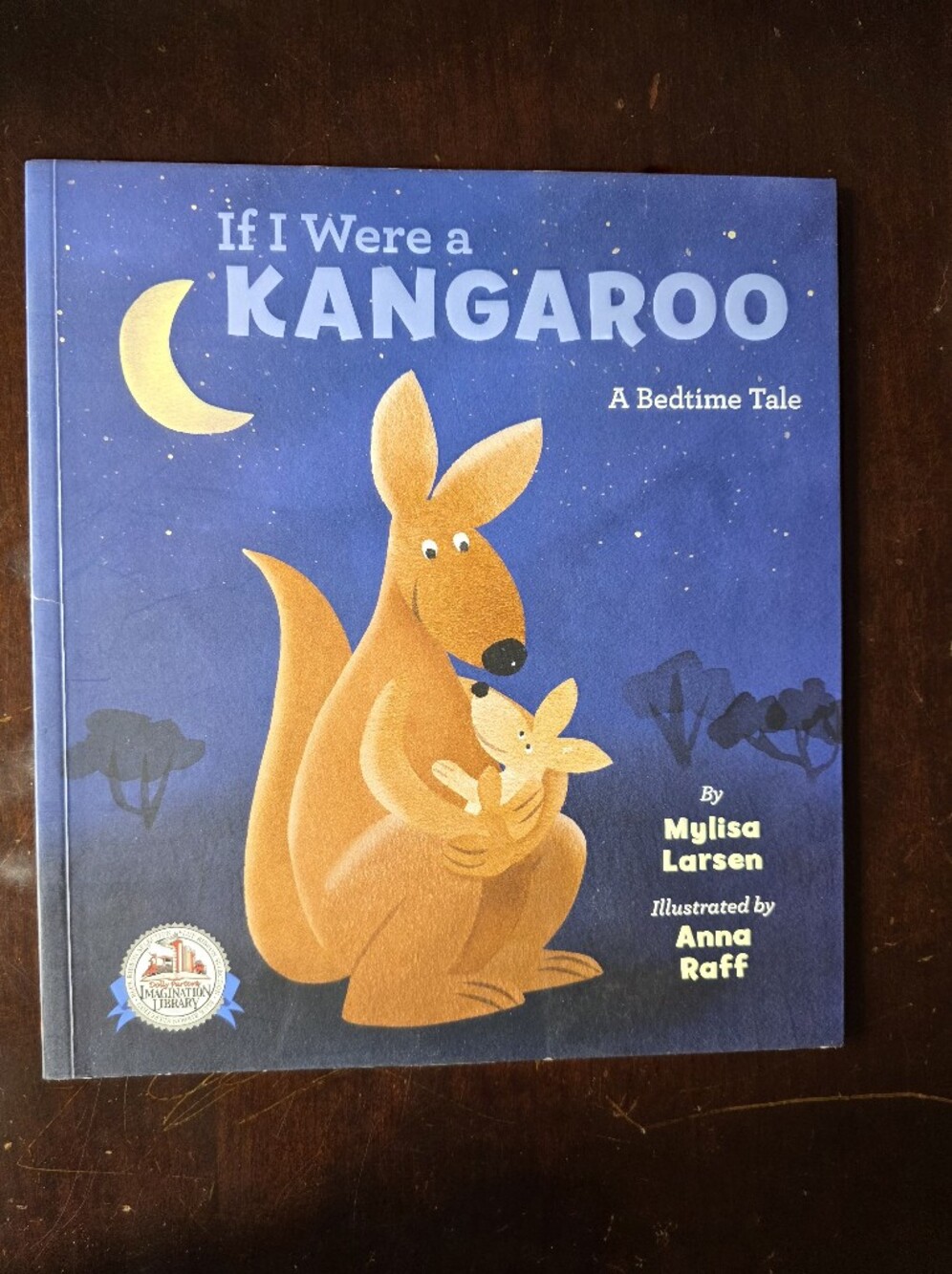 If I Were a Kangaroo - Kids Book (Blue)
